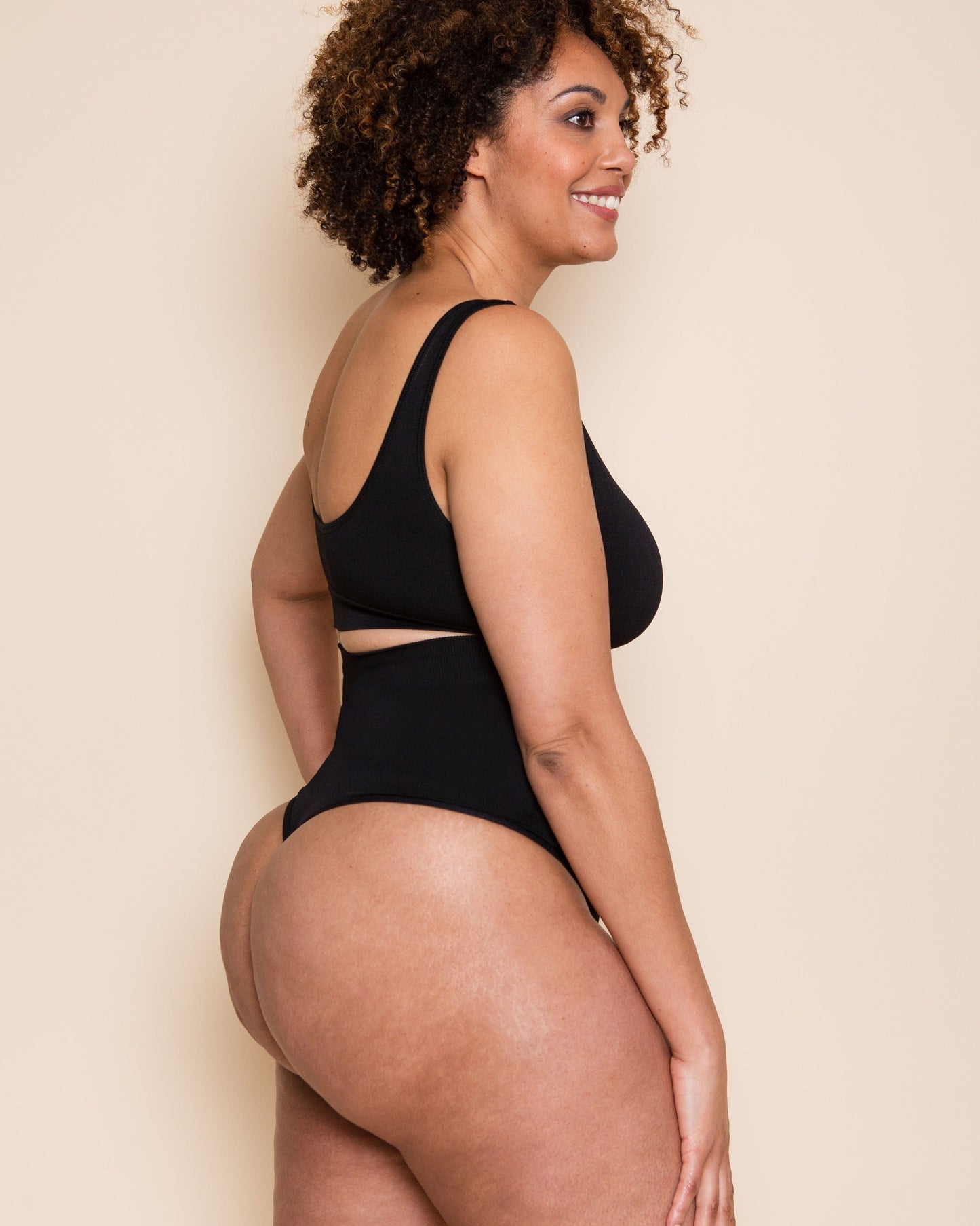 High Waisted Shaping Thong