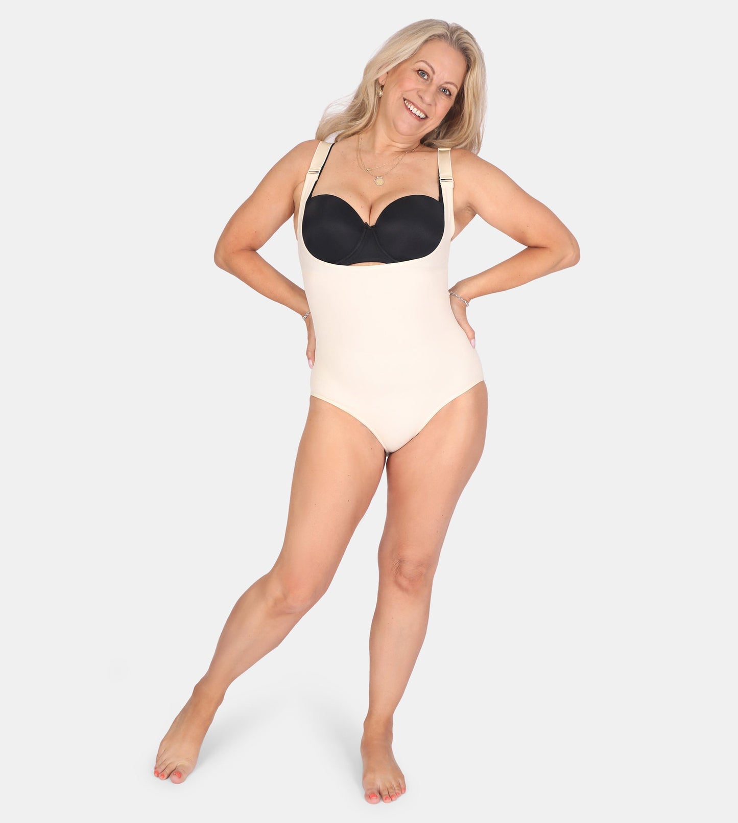 Open Bust Bodysuit Shaping Panty