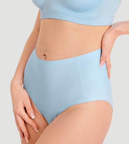 High Waist Seamless Bonded Brief Underwear